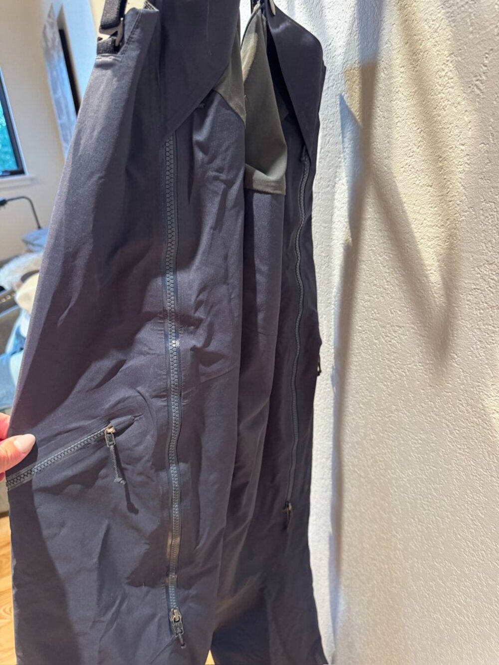 Patagonia PowSlayer GORE-TEX Pro Ski Bibs XL Storm Blue - Picture 9 of 11
